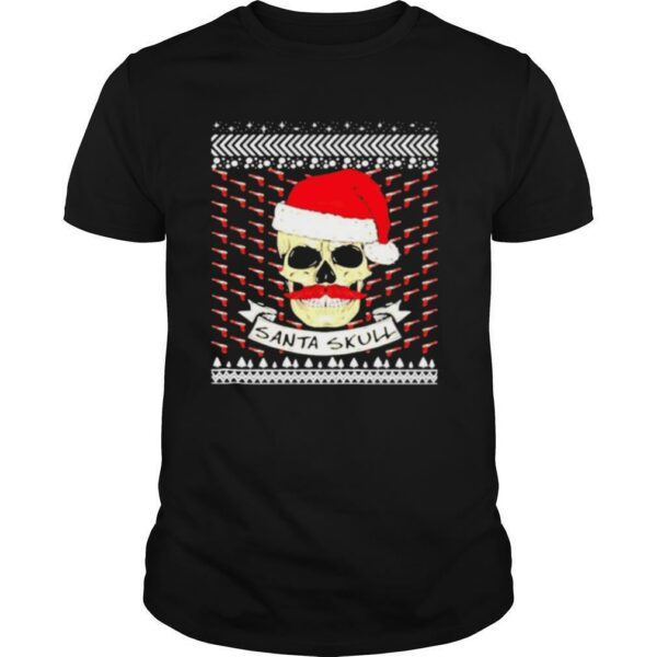 SANTA SKULL UGLY CHRISTMAS SHIRT