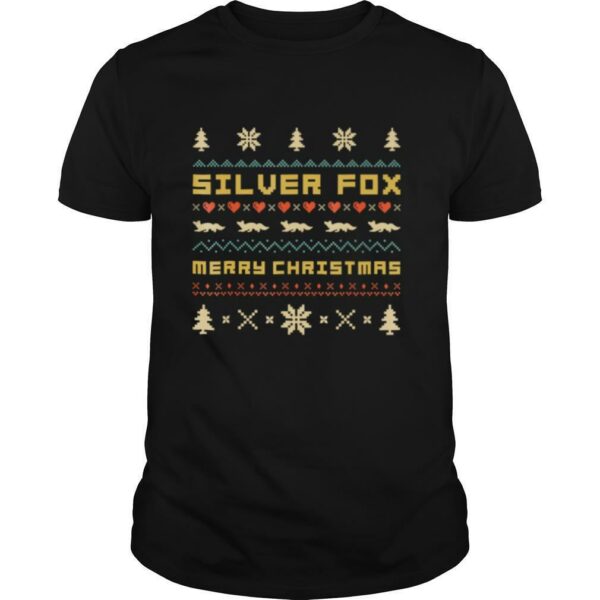 SILVER FOX Merry Christmas Ugly Christmas shirt