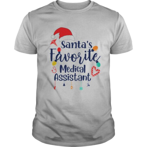 Santa’s Favorite Medical Assistant Merru Christmas shirt