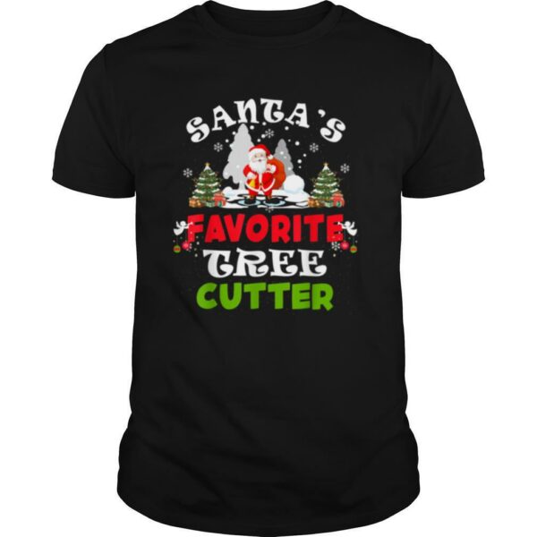 Santa’s Favorite Tree Cutter Christmas Vacation shirt