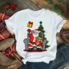 Santa And Baby Yoda Christmas T Shirt