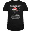 Santa Cat Piss Me Off I Will Slap You So Hard Even Google WonT Be Able To Find You Christmas shirt