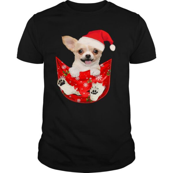 Santa Chihuahua Dog Merry Christmas shirt