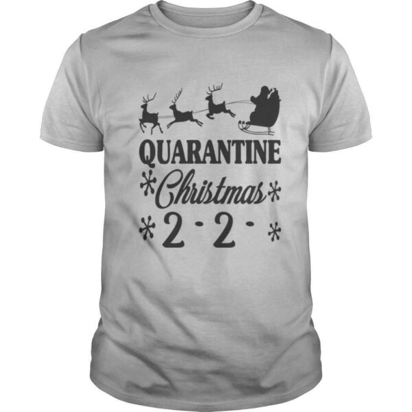 Santa Christmas Quarantine Slogans shirt