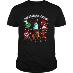 Santa Claus And Friends Dab Dance Dabbing Christmas Crew shirt