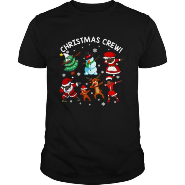 Santa Claus And Friends Dab Dance Dabbing Christmas Crew shirt