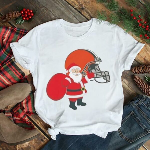 Santa Claus Cleveland Browns NFL Christmas 2022 shirt