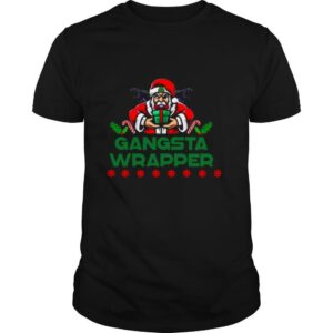 Santa Claus Gangsta Wrapper Merry Christmas shirt