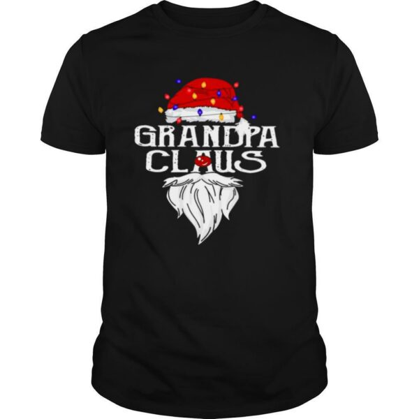 Santa Claus Grandpa Claus Merry Christmas Light shirt