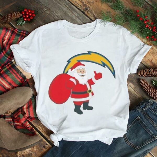 Santa Claus Los Angeles Chargers NFL Christmas 2022 shirt