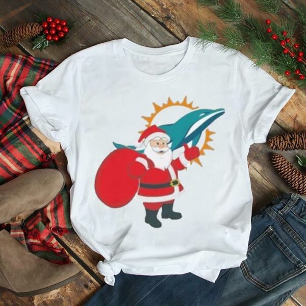 Santa Claus Miami Dolphins NFL Christmas 2022 shirt