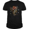 Santa Claus Riding Dragon Christmas shirt