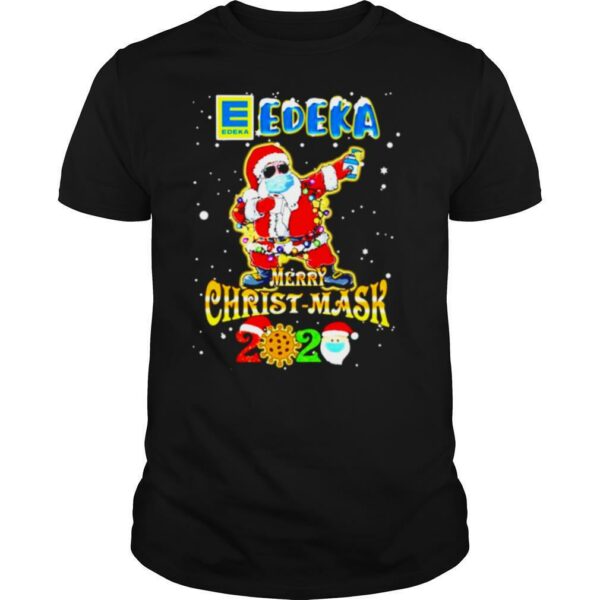 Santa Claus dabbing Edeka Merry Christmask 2020 shirt