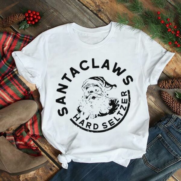 Santa Claws Hard Seltzer Christmas shirt