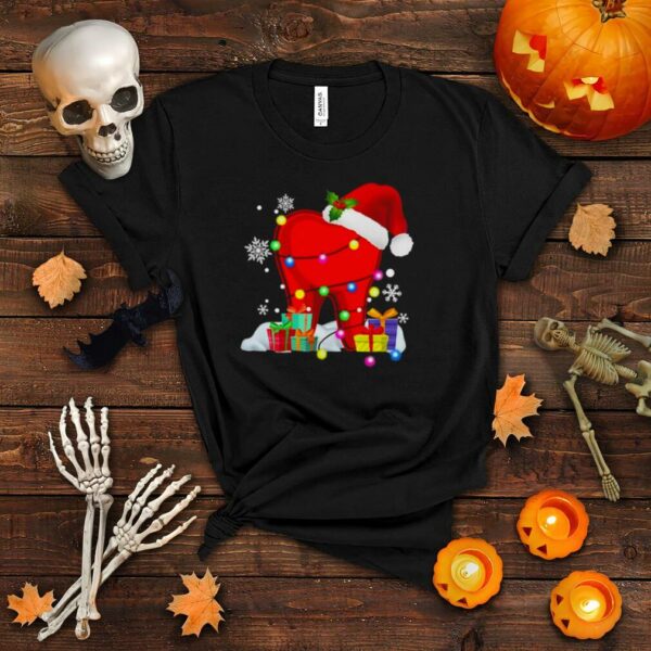 Santa Hat Happy Christmas shirt