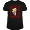 Santa Isn’t Real Fake News Trump Wear Hat Santa Christmas shirt
