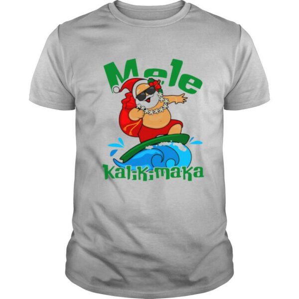 Santa Mele Kalikimaka Christmas shirt