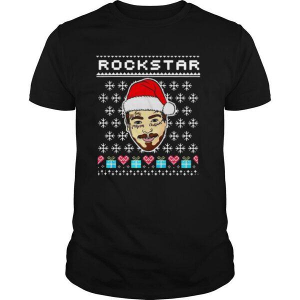 Santa Post Malone Rockstar Ugly Christmas Sweater shirt