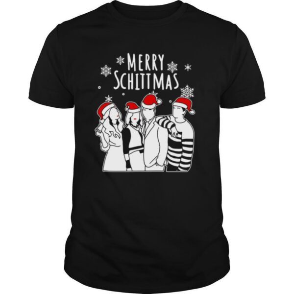 Santa Schitts Creek Merry Schittmas Christmas shirt