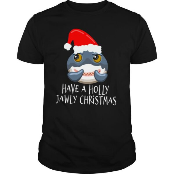 Santa Shark Have A Holly Jawly Christmas shirt