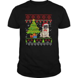 Santa Ugly Merry Christmas Tree shirt