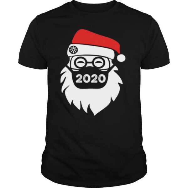 Santa Wearing Mask 2020 Christmas shirt