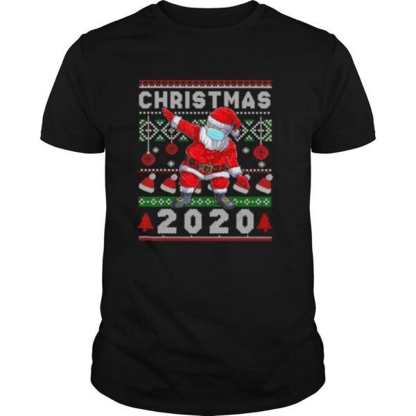 Santa Wearing Mask – Quarantine Christmas 2020 Ugly shirt