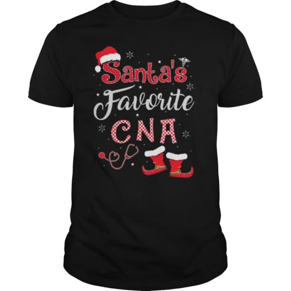 Santas Favorite CNA Christmas shirt