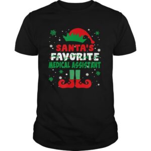 Santas Favorite Nurse Manager Christmas Light Xmas shirt