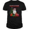 Santatime Cat Merry Christmas Tree Gift shirt