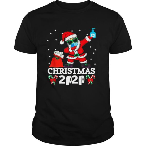 Satan Claus Dabbing Christmas 2020 Toilet Paper shirt