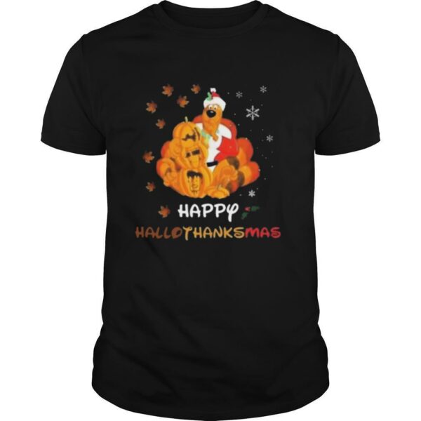 Scooby Doo Happy Hallothanksmas Christmas Halloween shirt