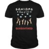 Senior Class Of 2020 Graduation Quarantine Social Distancing shirt