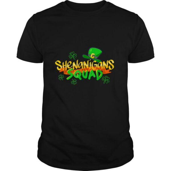 Shenanigans Squad Funny St. Patricks Day Matching Group T Shirt