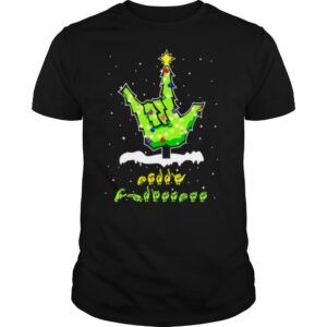 Sign Languages Christmas Tree shirt