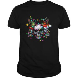 Skulls Merry Christmas shirt