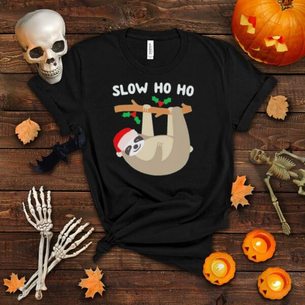 Sloth Christmas slow ho ho shirt