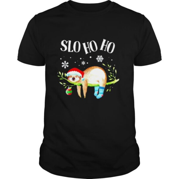 Sloth Slo Ho Ho Christmas 2020 shirt