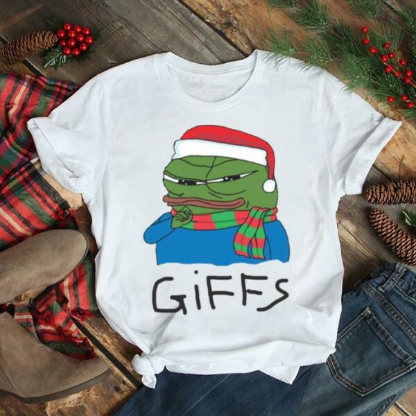 Smug Apu Apustaja Christmas Card Rare Pepe The Frog shirt