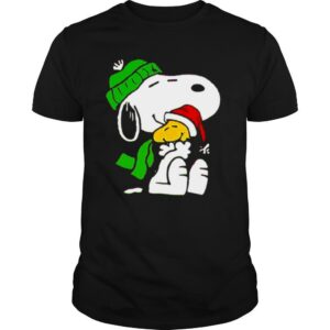 Snoopy And Woodstock Wear Pajama Christmas shirt