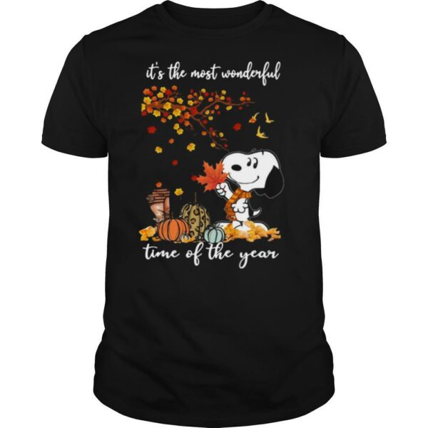 Snoopy It’s The Most Wonderful Time Of The Year Halloween shirt