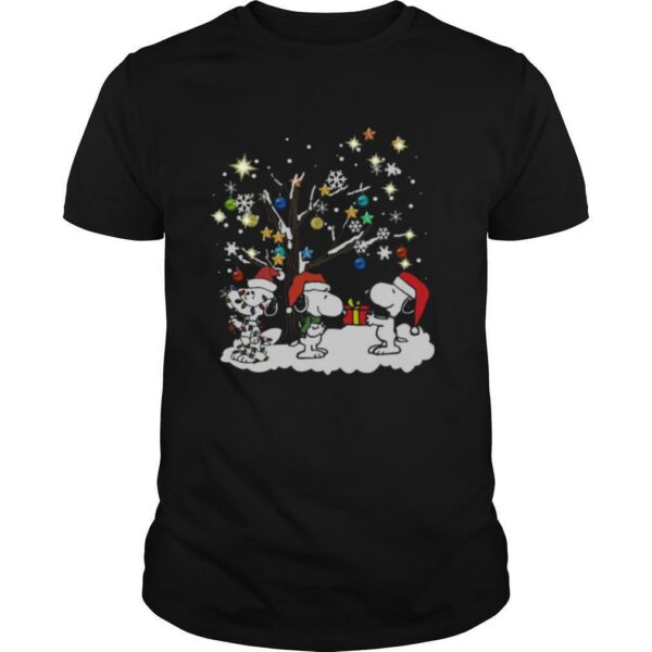 Snoopy Santa Happy Light Christmas 2020 shirt