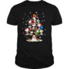 Snoopy Snowman Christmas Tree shirt
