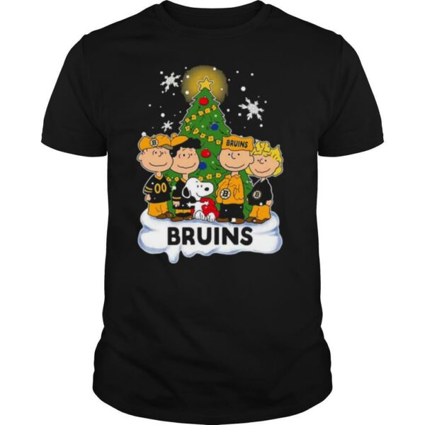 Snoopy The Peanuts Boston Bruins Christmas shirt