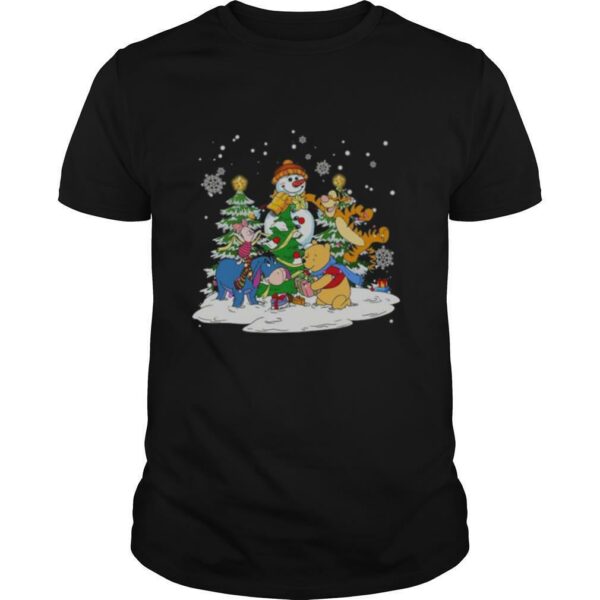 Snowman Bear And Friends Christmas shirt