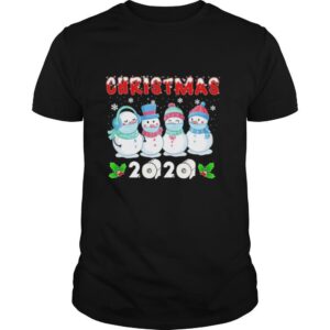 Snowman Face Make Christmas 2020 shirt