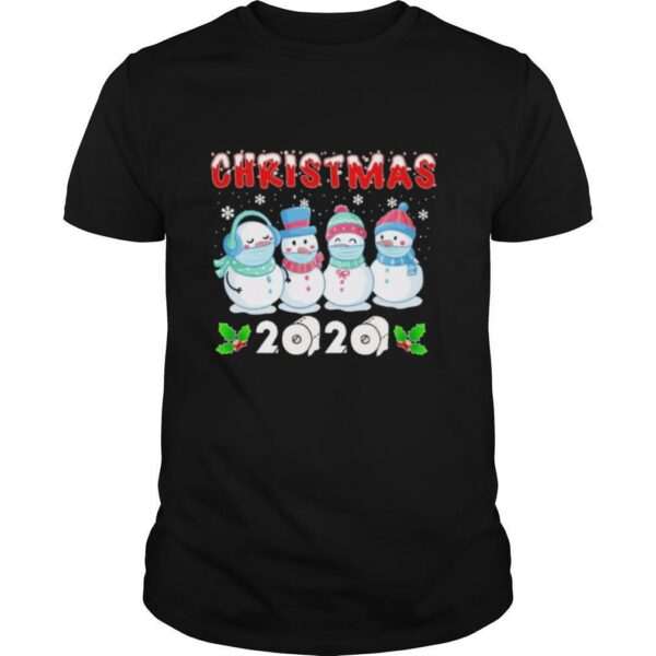 Snowman Face Make Christmas 2020 shirt