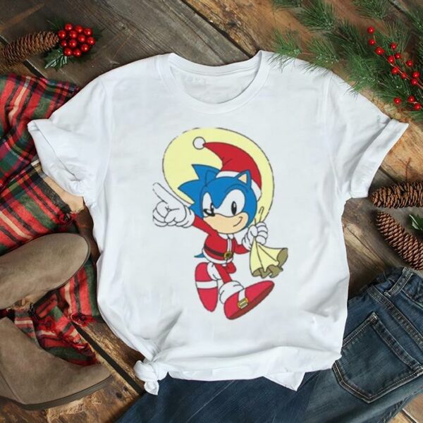 Sonic The Hedgehog Christmas Sonic Adventure Nike Logo shirt