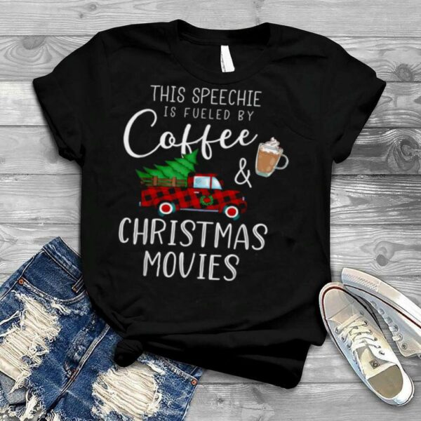 Speech Language Pathologist Christmas Holiday SLP Light shirt