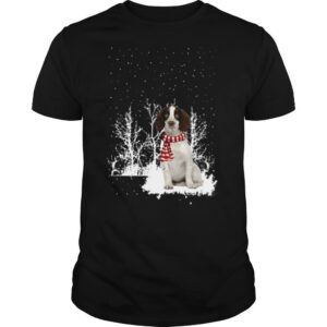 Springer Spaniel Merry Christmas shirt